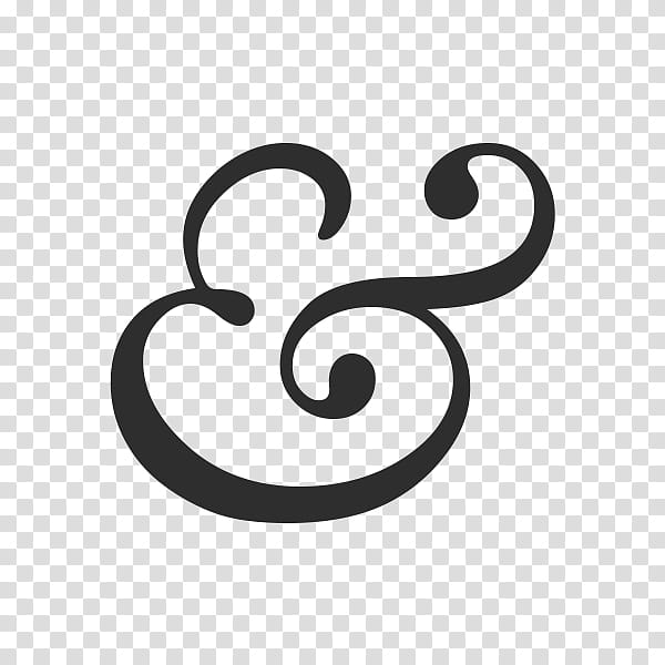Ampersand Body Jewelry, Baskerville, Italic Type, Typeface, Typography, Sort, Lettering, Typographic Ligature transparent background PNG clipart