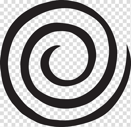 Circle Design, Spiral, Microsoft PowerPoint, Line, Blackandwhite, Logo, Symbol transparent background PNG clipart