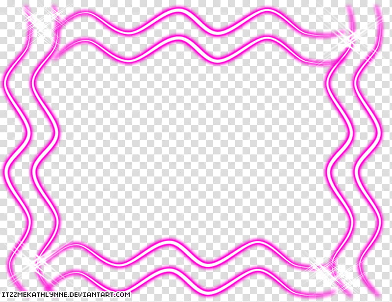 Sparkly Pink Swirl frame, purple illustration transparent background PNG clipart