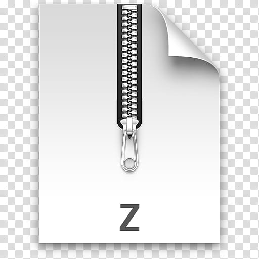 iLeopard Icon E, Z, white and black zipper logo transparent background PNG clipart