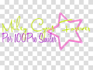 Miley Cyrus Texto transparent background PNG clipart thumbnail