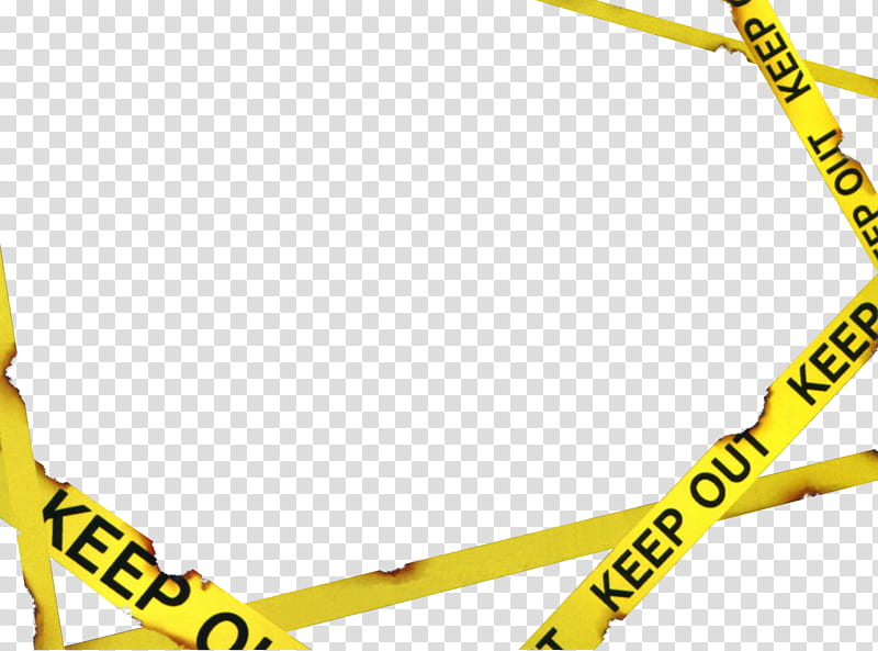 Crime Scene Tape, yellow and black police line illustration transparent background PNG clipart