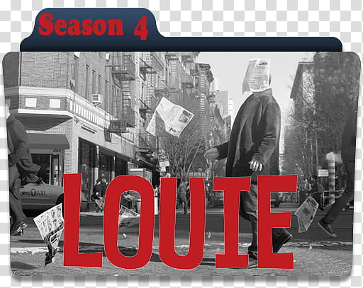 Louie, season  transparent background PNG clipart