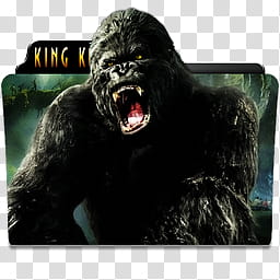 King Kong Folder Icon transparent background PNG clipart