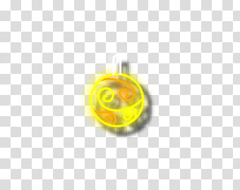 yellow bauble transparent background PNG clipart