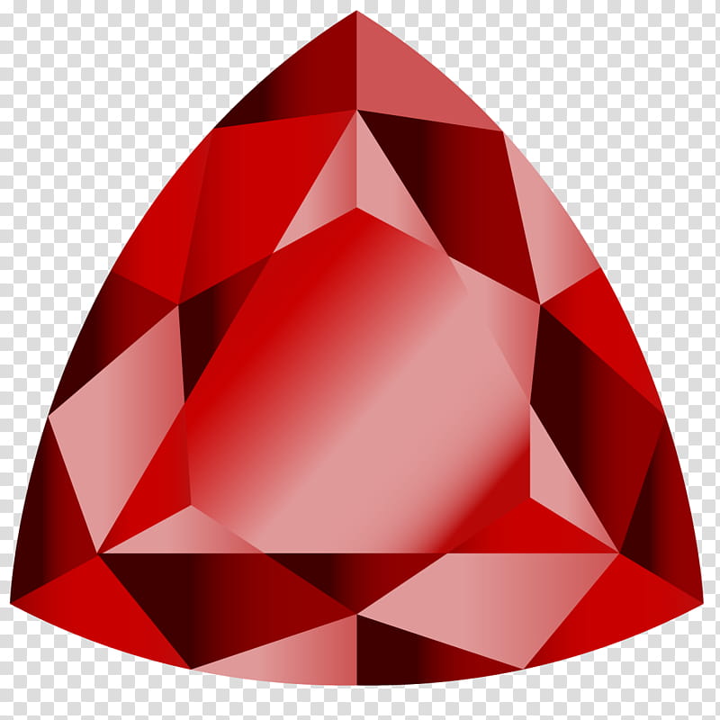 Precious stones crystals, red gemstone transparent background PNG clipart