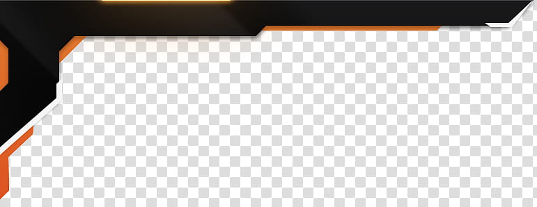 Rocket League Overlay Black n Orange, black and orange border art transparent background PNG clipart