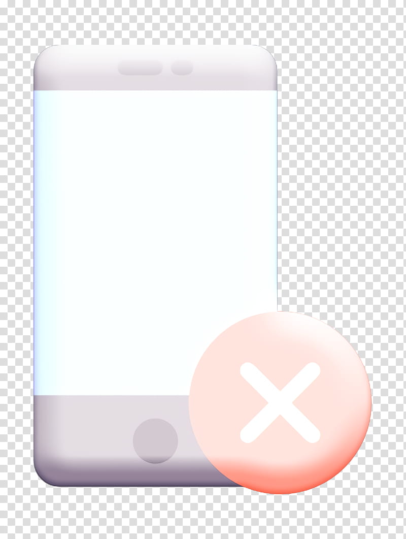 Interaction Assets icon Smartphone icon, White, Pink, Text, Line, Purple, Sky, Material Property transparent background PNG clipart