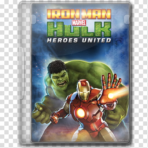 the BIG Movie Icon Collection I, Iron Man & Hulk_ Heroes United transparent background PNG clipart