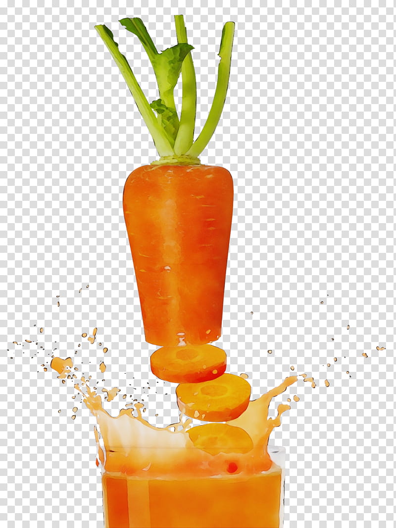 Carrot, Watercolor, Paint, Wet Ink, Juice, Carrot Juice, Strawberry Juice, Vegetable transparent background PNG clipart
