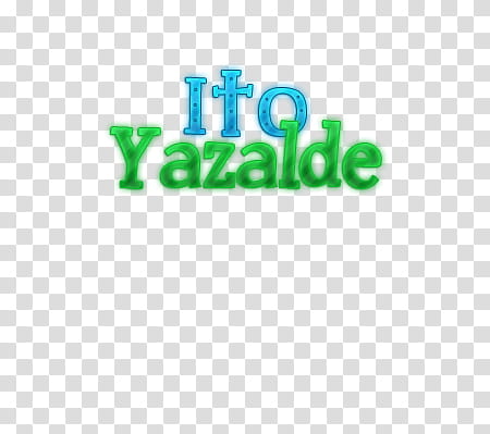 Ito Yazalde Texto transparent background PNG clipart