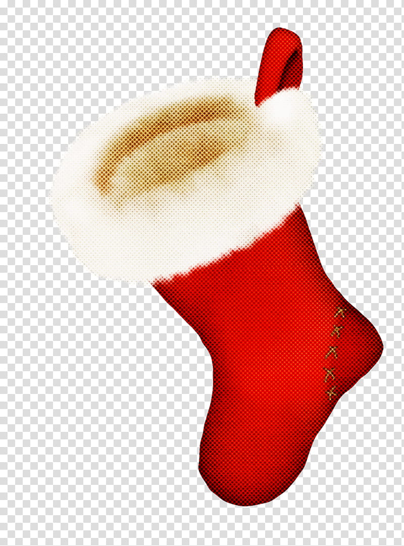 Christmas ing, White, Red, Christmas ing, Christmas Decoration, Sock, Interior Design, Fur transparent background PNG clipart