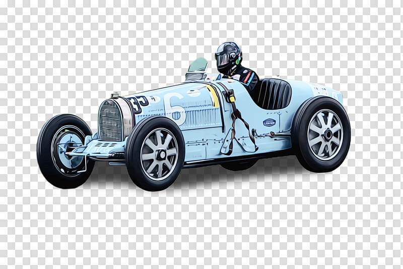 land vehicle vehicle car vintage car classic car, Watercolor, Paint, Wet Ink, Sports Car, Bugatti, Bugatti Type 35, Race Car transparent background PNG clipart
