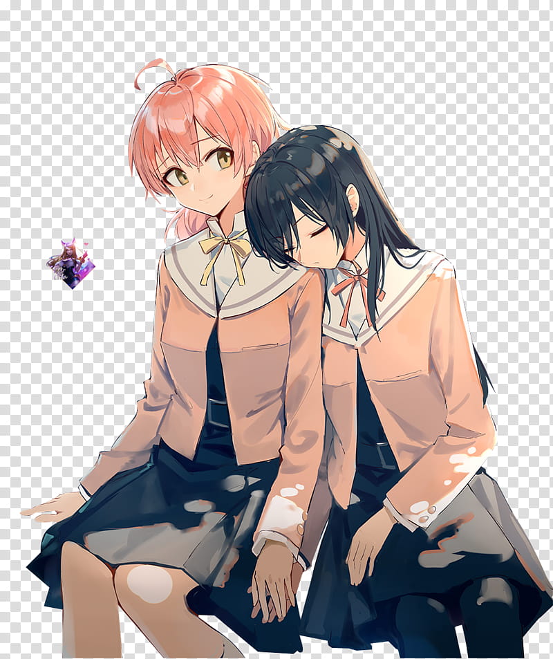 Yagate Kimi ni Naru Yuu Koito x Touko Nanami transparent background PNG  clipart