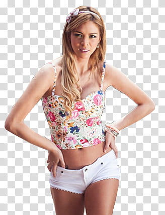 Sheyla Rojas , woman putting her both hands on her waist transparent background PNG clipart