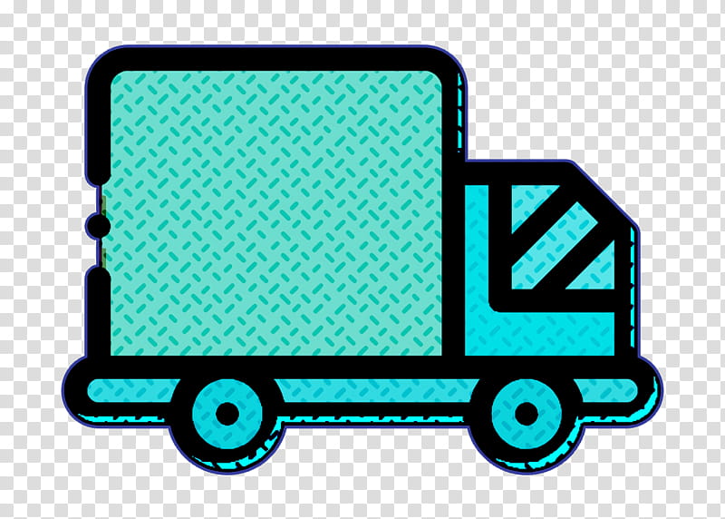 Truck icon Grocery icon, Transport, Vehicle, Line transparent background PNG clipart