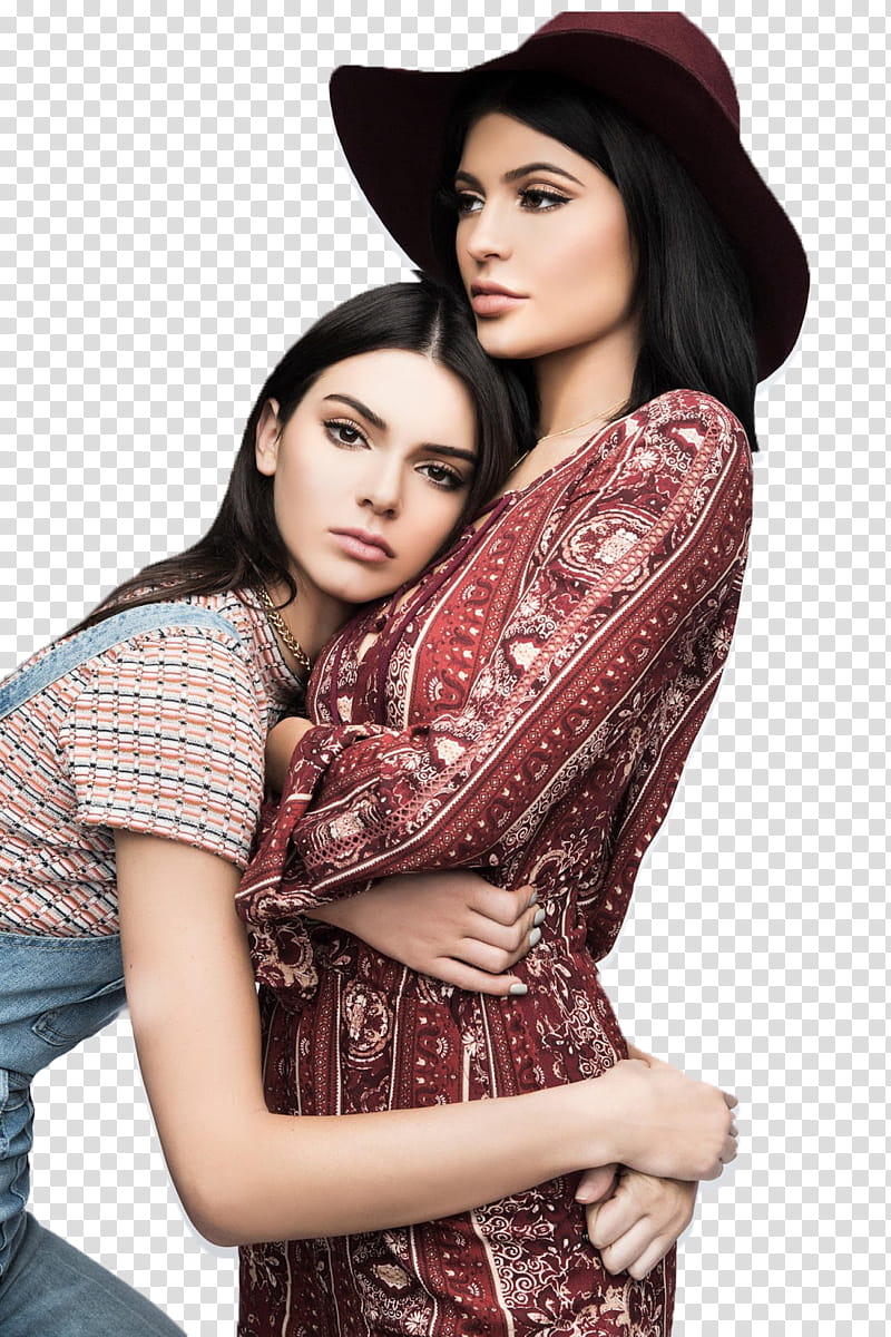 Sisters Jenner transparent background PNG clipart