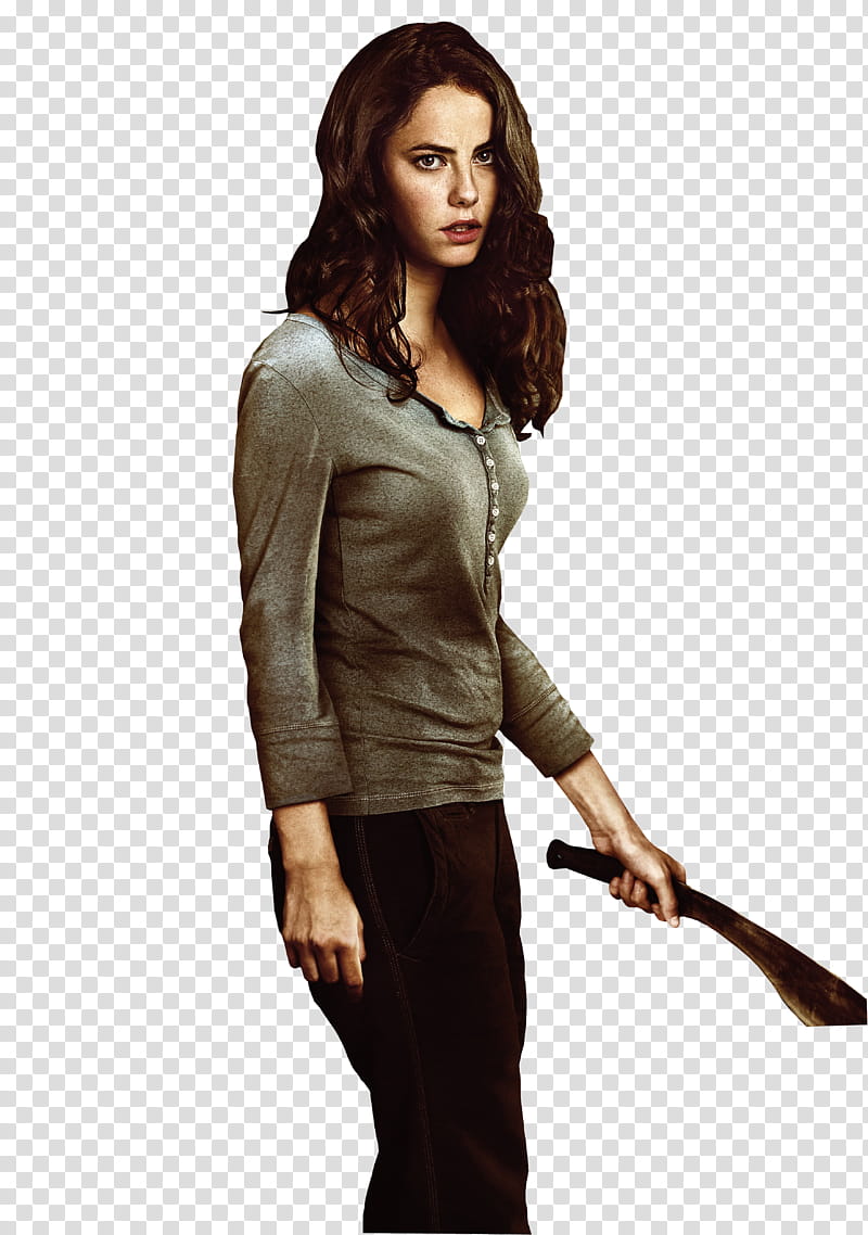 Maze Runner, woman in gray sweatshirt transparent background PNG clipart