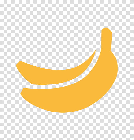 Banana Logo, Yellow, Banana Family, Fruit, Plant, Food transparent background PNG clipart