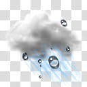 prOtek iphone theme, grey cloud with rain illustration transparent background PNG clipart