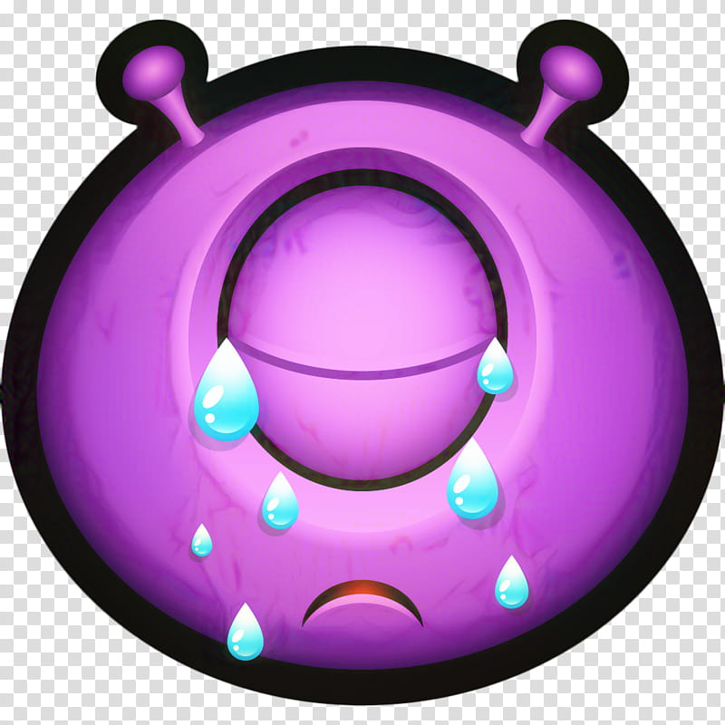 Smiley Face, Monster, Emoticon, Avatar, Eye, Cyclops, Extraterrestrial Life, Purple transparent background PNG clipart