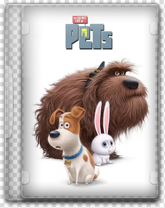 The Secret Life Of Pets DVD Folder Icons, the secret life of pets transparent background PNG clipart