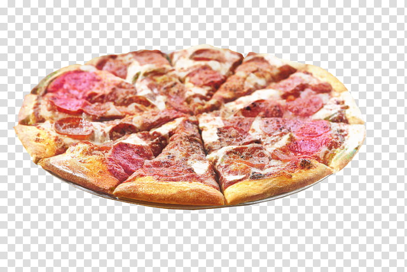 Pepperoni Pizza, Capocollo, Salami, Prosciutto, Sicilian Pizza, Flammekueche, Pizza Stones, American Cuisine transparent background PNG clipart