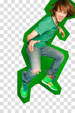 R5, men's green t-shirt transparent background PNG clipart thumbnail