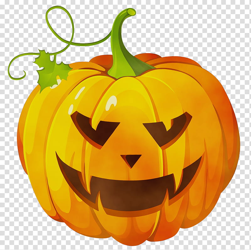 Halloween Pumpkins, Watercolor, Paint, Wet Ink, Jackolantern, Halloween , Calabaza, Orange transparent background PNG clipart