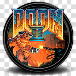 Mega GamesPack , Doom II_ icon transparent background PNG clipart