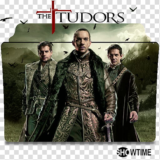 The Tudors series and season folder icons, The Tudors ( transparent background PNG clipart