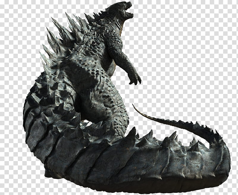 Another full body Godzilla , gray dinosaur transparent background PNG clipart