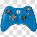 Xbox  Icons, BlueController, blue Xbox  controller illustration transparent background PNG clipart