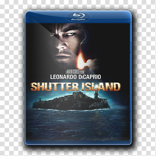 Inception Shutter Island Folder Icons, bluraycover transparent background PNG clipart