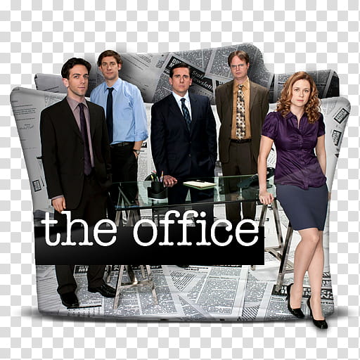 Tv Series Folder Icons pack , the office transparent background PNG clipart