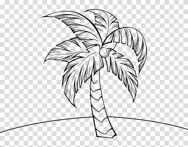 how to draw Easy Coconut tree step-by-step scenery drawing tutorial for kids  - YouTube | Easy drawings, Coconut tree drawing, Drawing tutorials for kids