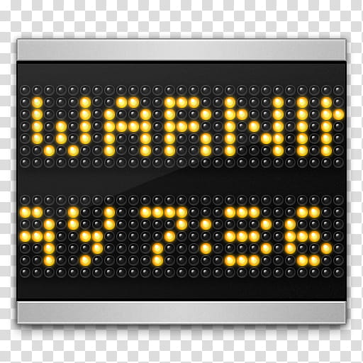 Now Wooden, Warning AY : LED signage transparent background PNG clipart