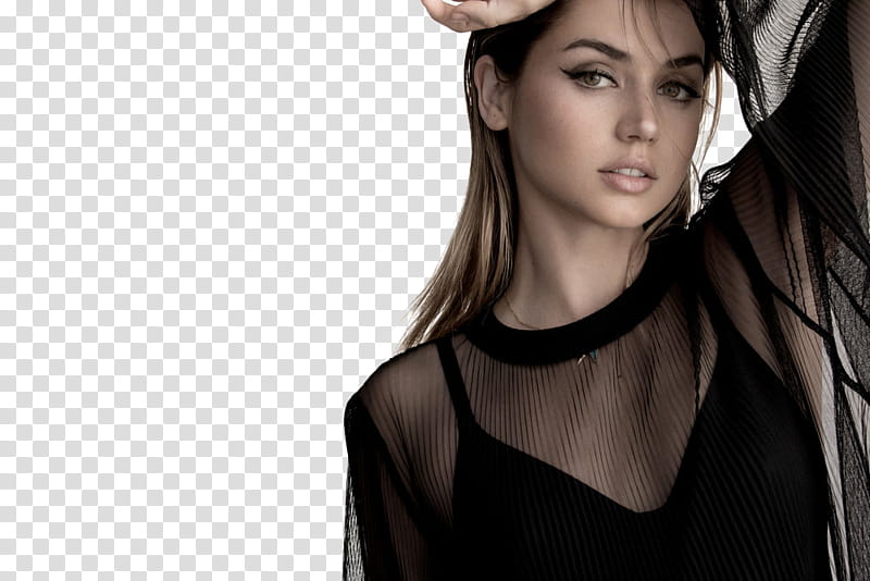 ANA DE ARMAS,  transparent background PNG clipart