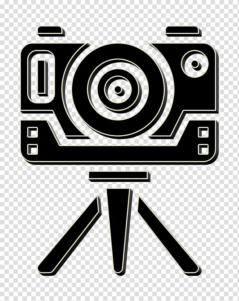 Camera icon Virtual Reality icon, Mobile Phone Case, Cameras Optics, Logo, Mobile Phone Accessories, Symbol, Blackandwhite, Camera Accessory transparent background PNG clipart