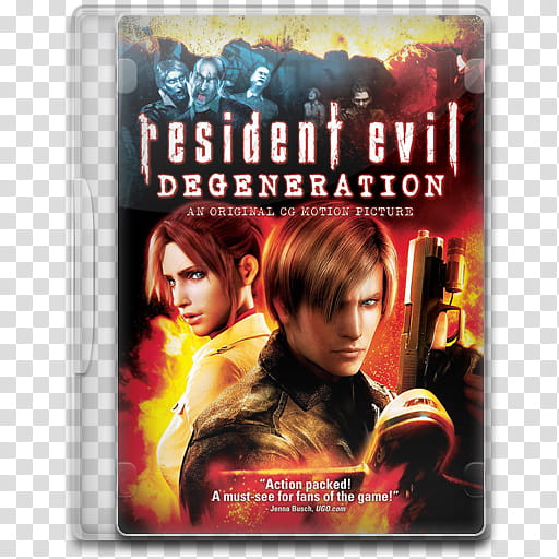 Movie Icon , Resident Evil, Degeneration transparent background PNG clipart