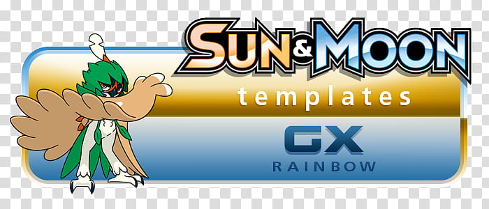 Pokemon SM Templates, GX RB, Sun & Moon transparent background PNG clipart