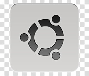Quadrates Extended, gray Ubuntu icon transparent background PNG clipart thumbnail