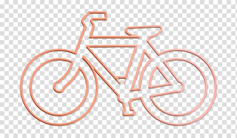 cycle icon, Bicycle Handlebar, Bicycle Part, Bicycle Tire, Vehicle, Line, Bicycle Frame, Bicycle Accessory transparent background PNG clipart