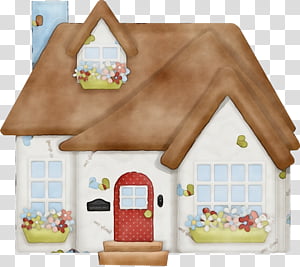 Watercolor, Paint, Wet Ink, Home, Room, House, Cottage transparent background PNG clipart thumbnail