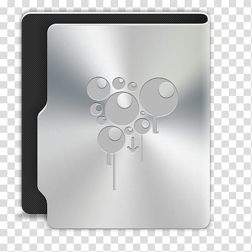 Aquave Aluminum, gray and black folder illustration transparent background PNG clipart