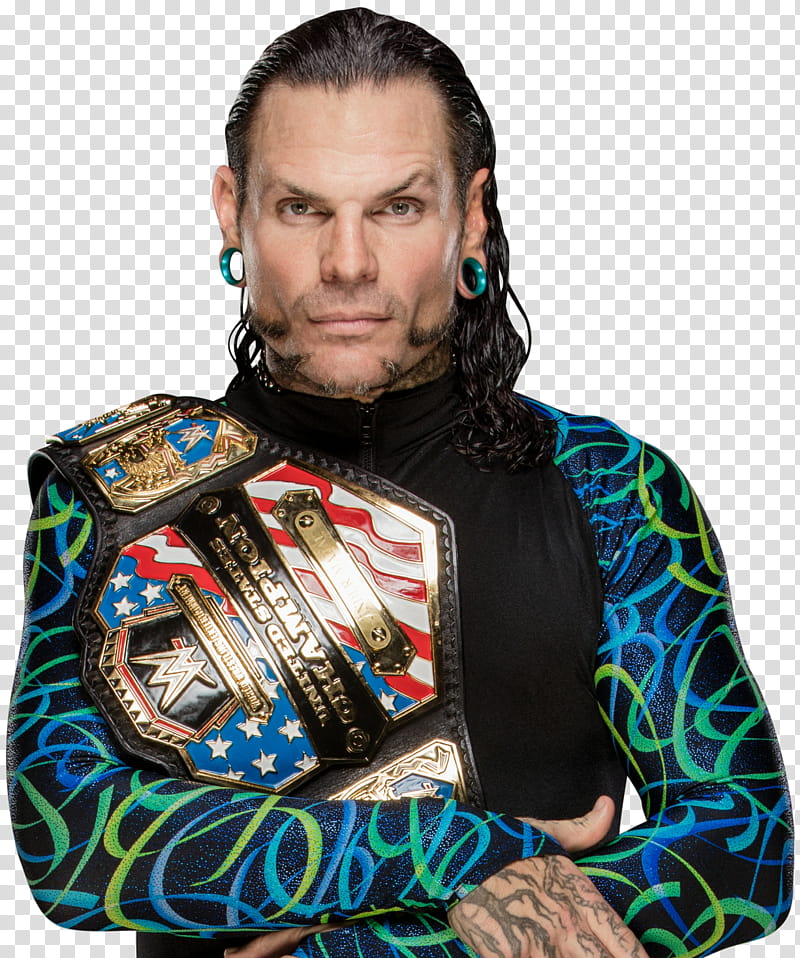 Jeff Hardy New United States Champion  transparent background PNG clipart