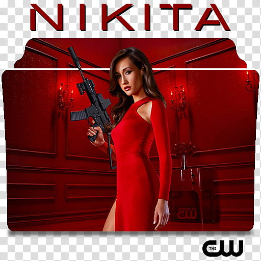 Nikita series and season folder icons, Nikita (') ( transparent background PNG clipart