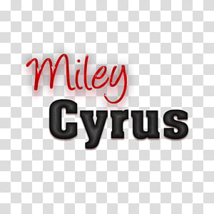 Texto Miley Cyrus transparent background PNG clipart thumbnail