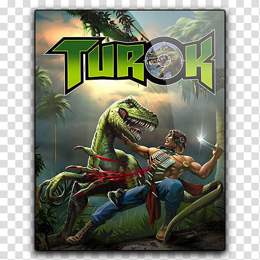 Icon Turok Dinosaur Hunter transparent background PNG clipart
