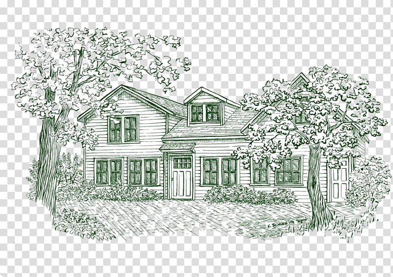 Winter House Drawing, Black White M, Suburb, Property, Winter
, Home, Residential Area, Tree transparent background PNG clipart
